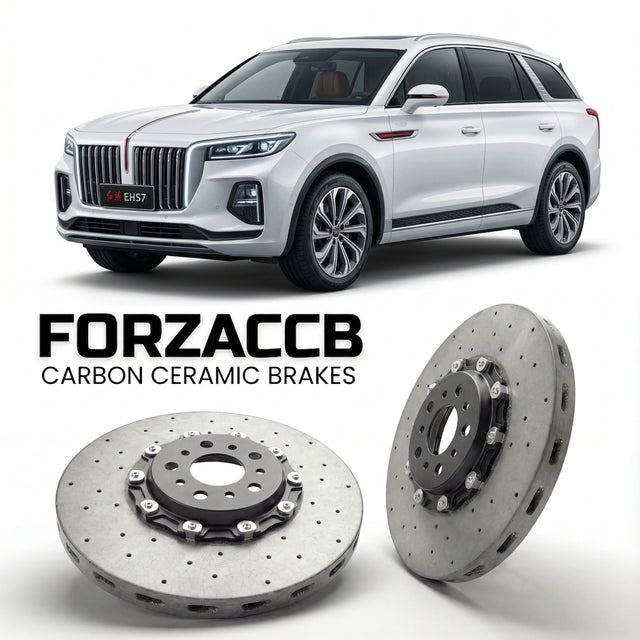 Carbon Ceramic Brake Rotors for Hongqi EHS7 (2024+) | CCB OEM Replacement / Conversion Upgrade Kit