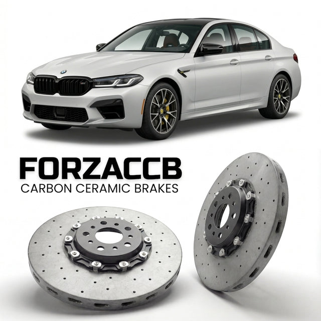 Carbon Ceramic Brake Rotors for Mini Electric Cooper SE (F56, facelift 2021 (2021-2023) | CCB OEM Replacement / Conversion Upgrade Kit