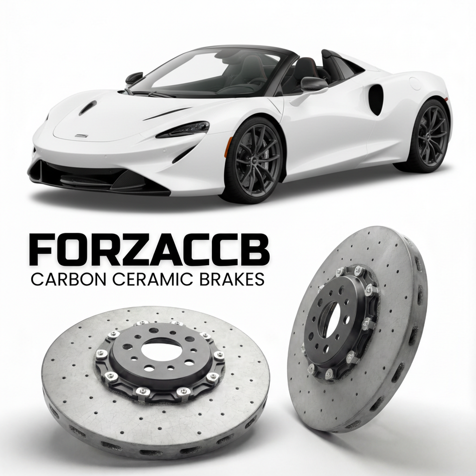 Carbon Ceramic Brake Rotors for McLaren Elva P16 (2020) | CCB OEM Replacement / Conversion Upgrade Kit