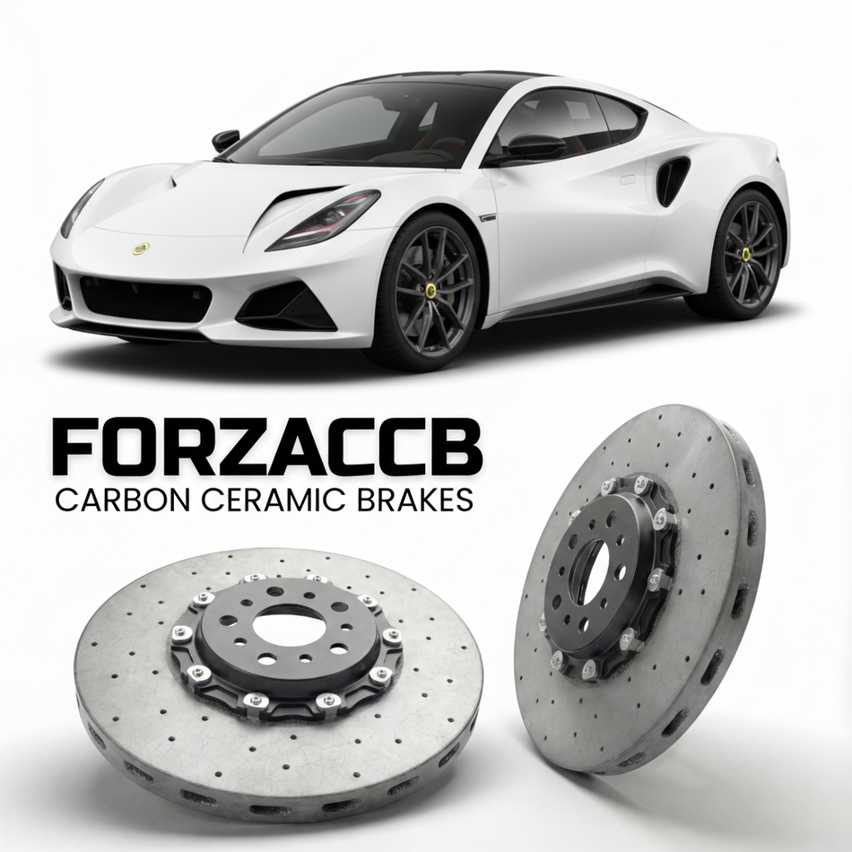 Carbon Ceramic Brake Rotors for Lotus Emira Type 131 (2022+) | CCB OEM Replacement / Conversion Upgrade Kit