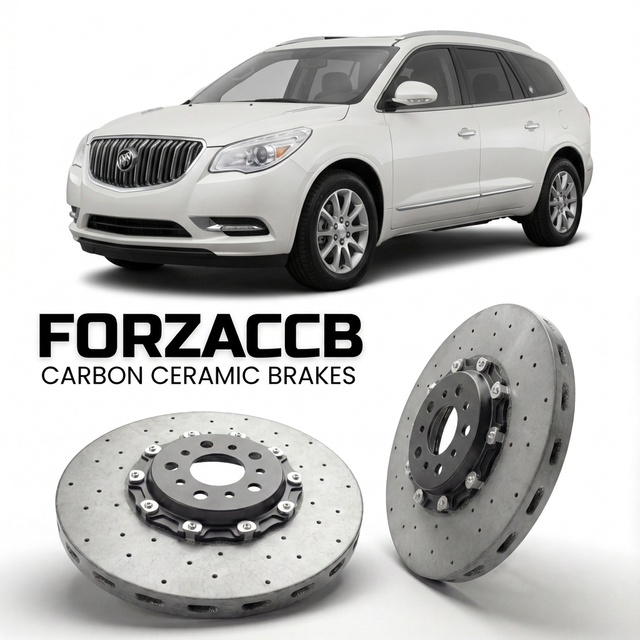 Carbon Ceramic Brake Rotors for Buick Enclave I (2007-2012) | CCB OEM Replacement / Conversion Upgrade Kit