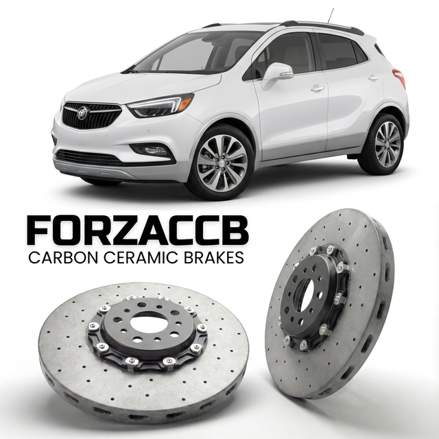 Carbon Ceramic Brake Rotors for Buick Encore I (facelift 2017 (2017-2019) | CCB OEM Replacement / Conversion Upgrade Kit