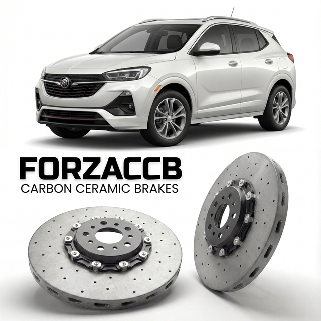 Carbon Ceramic Brake Rotors for Buick Encore GX I (2019-2023) | CCB OEM Replacement / Conversion Upgrade Kit