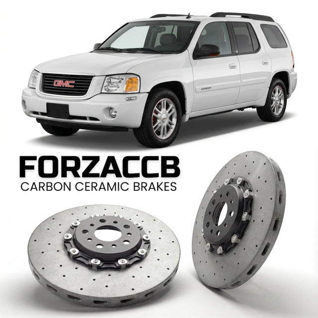 Carbon Ceramic Brake Rotors for GMC Envoy II XUV (GMT305 (2005-2005) | CCB OEM Replacement / Conversion Upgrade Kit