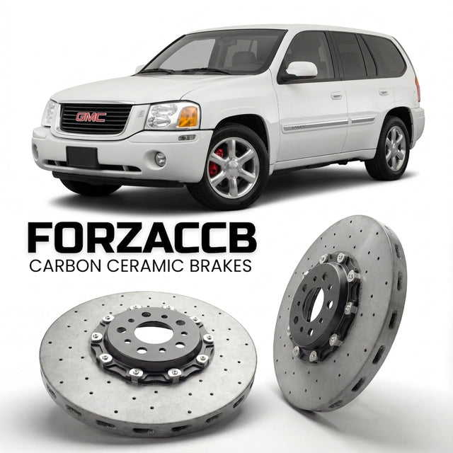 Carbon Ceramic Brake Rotors for GMC Envoy II (GMT360 (2005-2009) | CCB OEM Replacement / Conversion Upgrade Kit