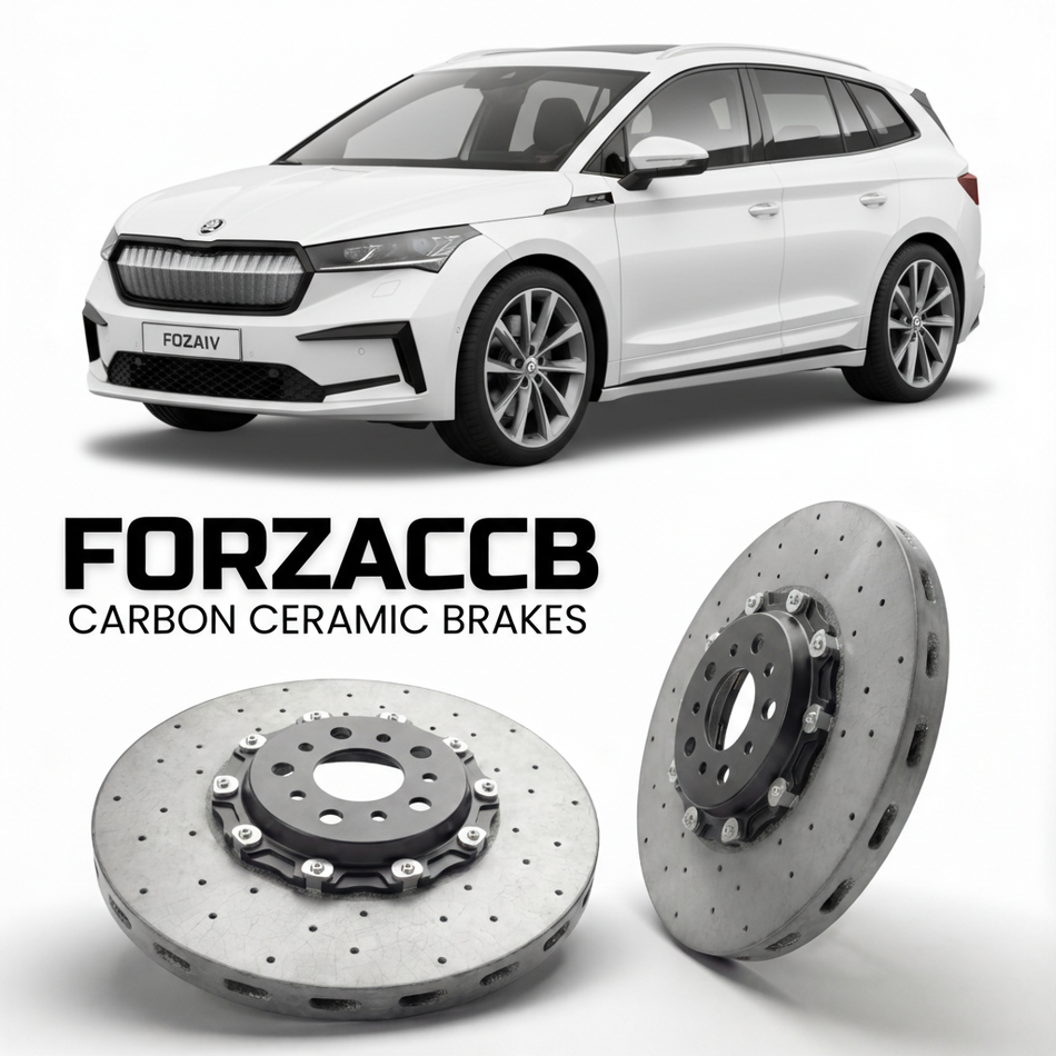Carbon Ceramic Brake Rotors for Skoda Enyaq iV NY (2020+) | CCB OEM Replacement / Conversion Upgrade Kit