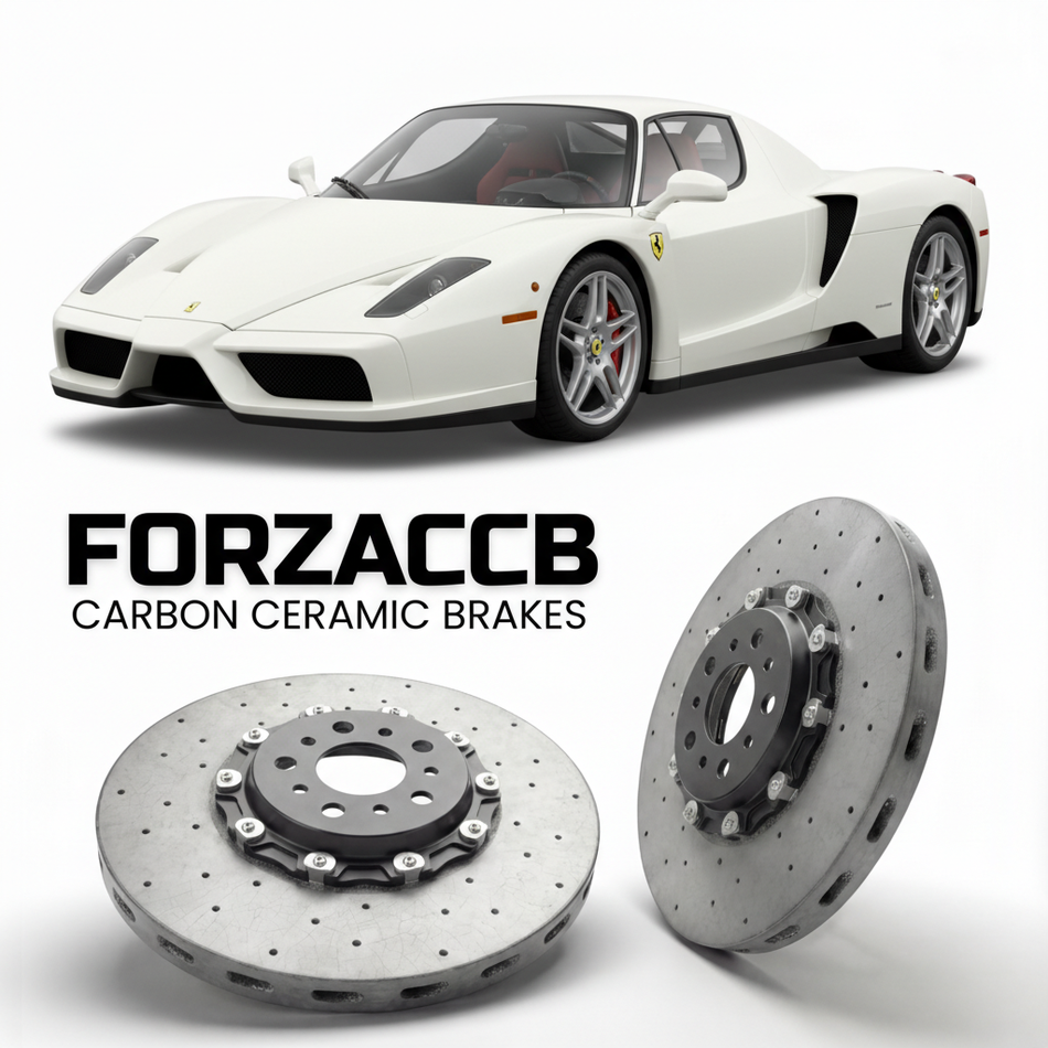 Carbon Ceramic Brake Rotors for Ferrari Enzo Ferrari (2002-2004) | CCB OEM Replacement / Conversion Upgrade Kit