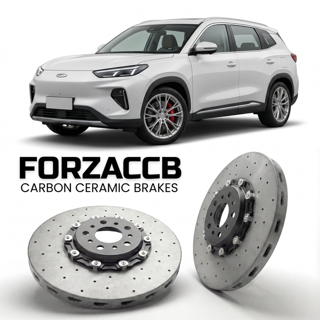 Carbon Ceramic Brake Rotors for Chery eQ7 (2024+) | CCB OEM Replacement / Conversion Upgrade Kit