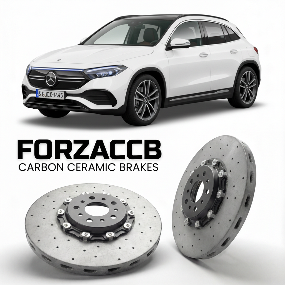 Carbon Ceramic Brake Rotors for Mercedes-Benz EQA H243 (2021+) | CCB OEM Replacement / Conversion Upgrade Kit