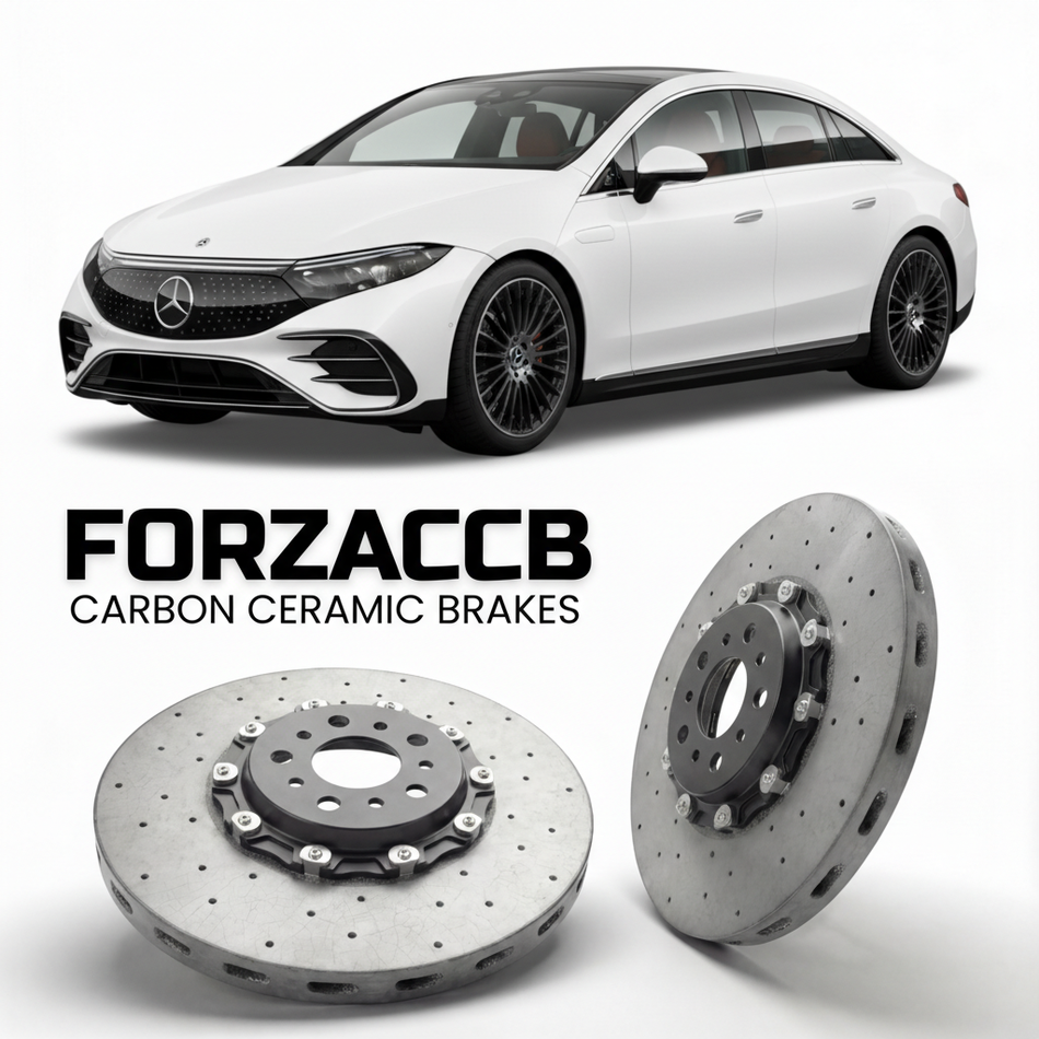 Carbon Ceramic Brake Rotors for Mercedes-Benz EQS 53 AMG V297 (2022-) | CCB OEM Replacement / Conversion Upgrade Kit