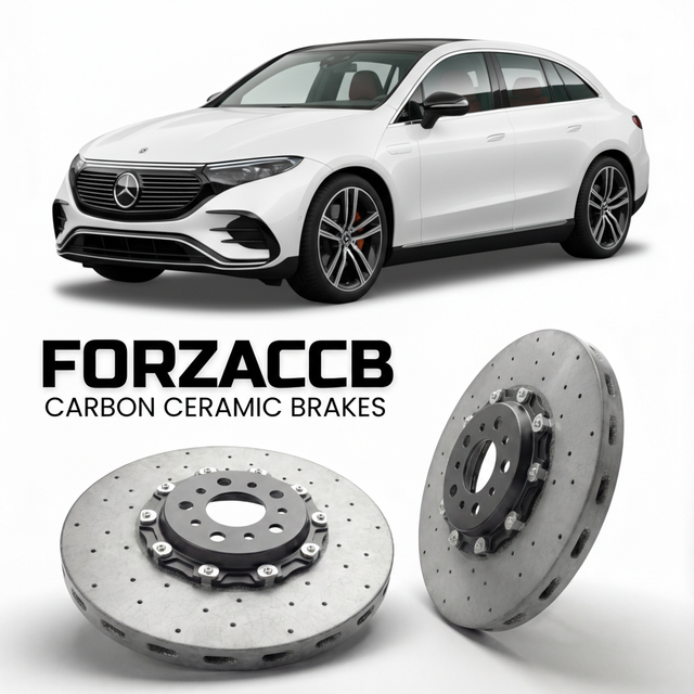 Carbon Ceramic Brake Rotors for Mercedes-Benz EQS SUV X296 (2022-) | CCB OEM Replacement / Conversion Upgrade Kit