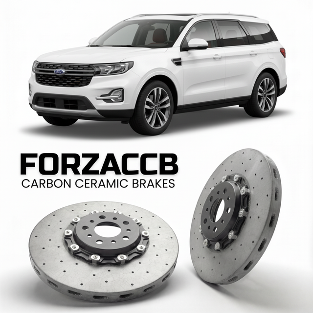 Carbon Ceramic Brake Rotors for Ford Equator (2021-2024) | CCB OEM Replacement / Conversion Upgrade Kit