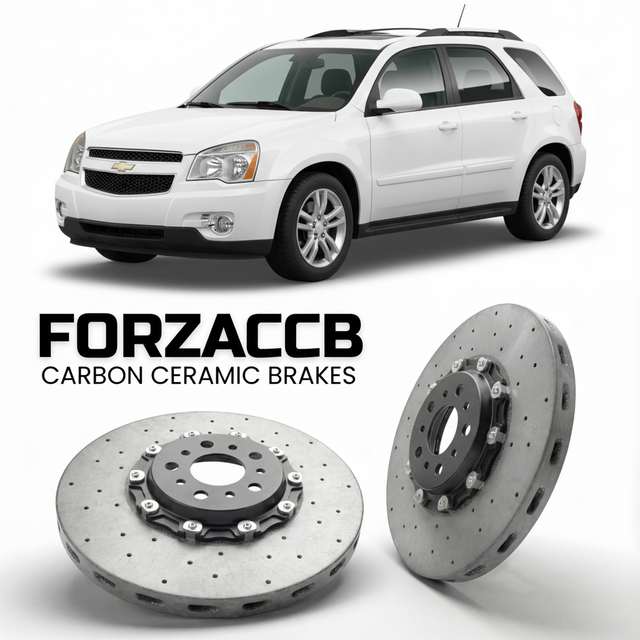 Carbon Ceramic Brake Rotors for Chevrolet Equinox (2005-2009) | CCB OEM Replacement / Conversion Upgrade Kit