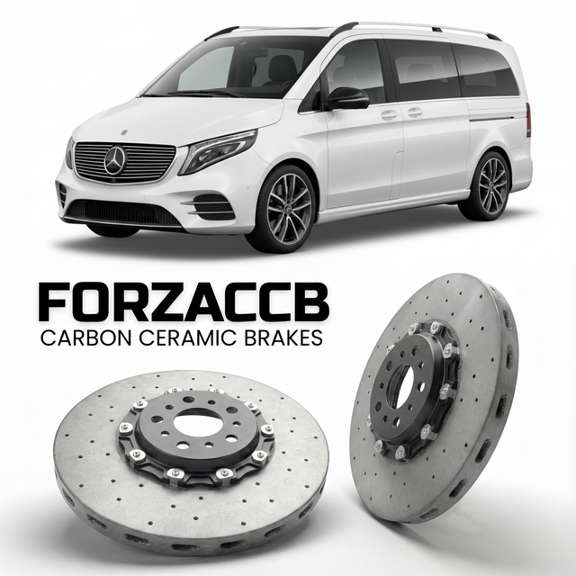 Carbon Ceramic Brake Rotors for Mercedes-Benz EQV W447 (2020-) | CCB OEM Replacement / Conversion Upgrade Kit