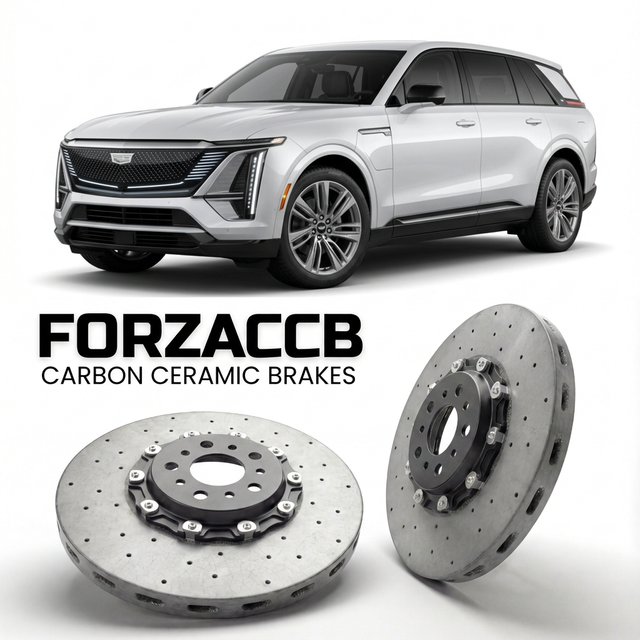 Carbon Ceramic Brake Rotors for Cadillac Escalade IQ (2024+) | CCB OEM Replacement / Conversion Upgrade Kit