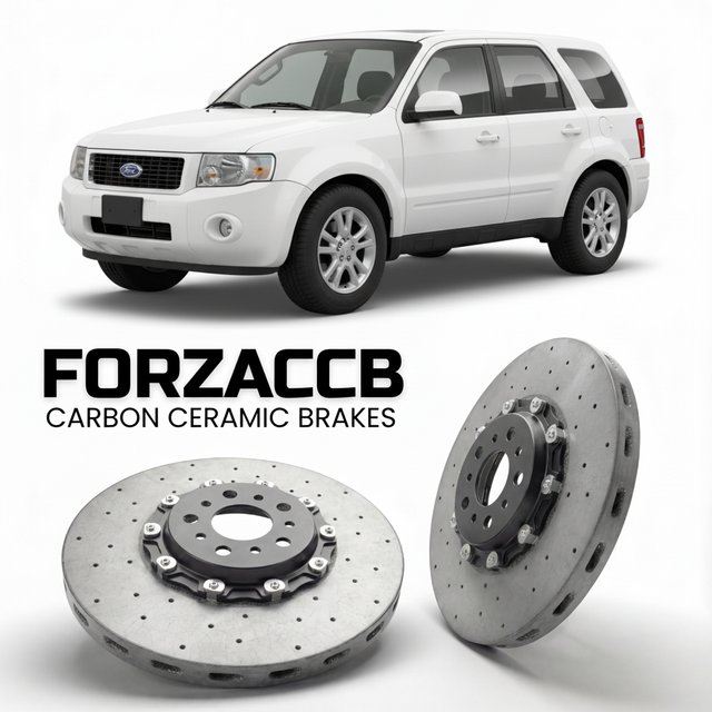 Carbon Ceramic Brake Rotors for Ford Escape I (2005-2007) | CCB OEM Replacement / Conversion Upgrade Kit