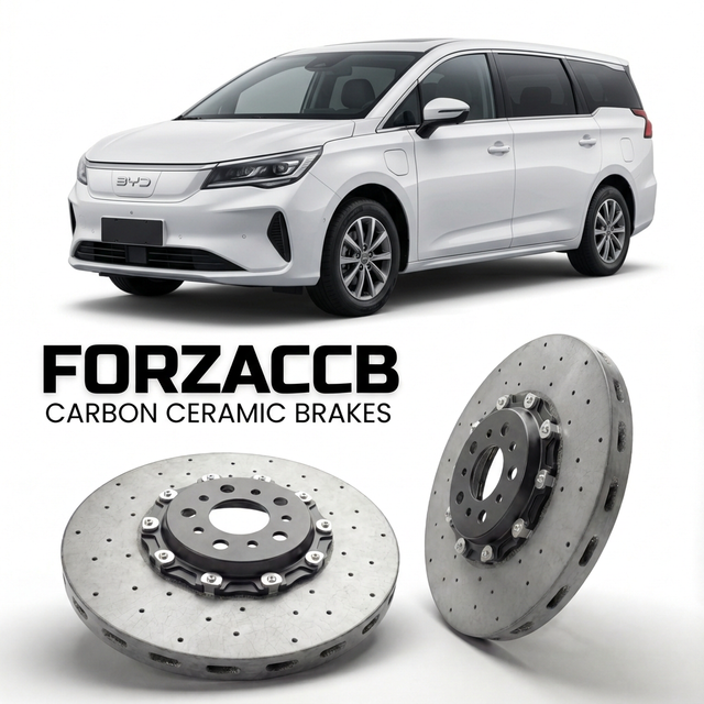 Carbon Ceramic Brake Rotors for BYD ETP3 (2023+) | CCB OEM Replacement / Conversion Upgrade Kit