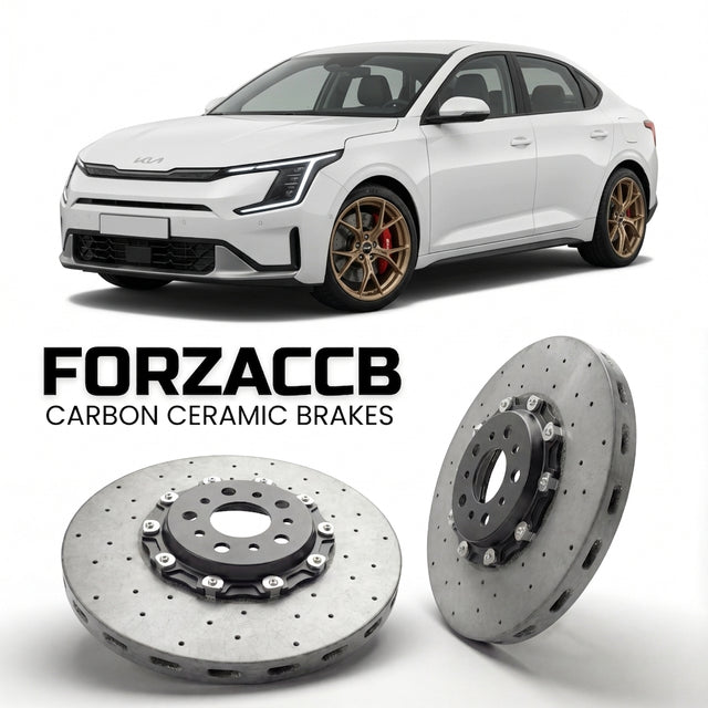 Carbon Ceramic Brake Rotors for Kia EV3 (2024+) | CCB OEM Replacement / Conversion Upgrade Kit