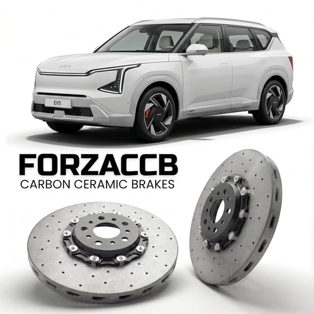 Carbon Ceramic Brake Rotors for Kia EV5 (2024+) | CCB OEM Replacement / Conversion Upgrade Kit