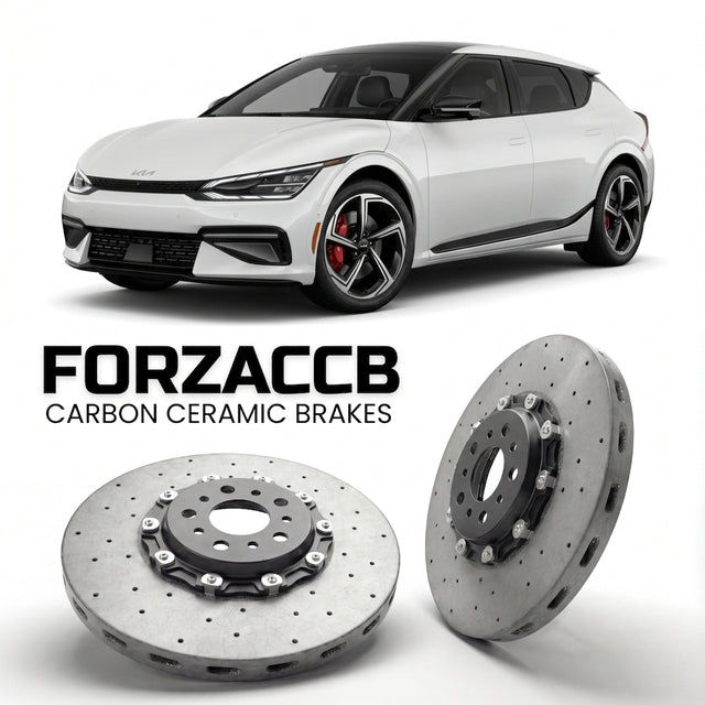 Carbon Ceramic Brake Rotors for Kia EV6 (2021-2024) | CCB OEM Replacement / Conversion Upgrade Kit