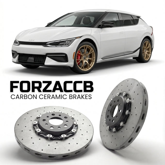 Carbon Ceramic Brake Rotors for Kia EV6 facelift 2024 (2024+) | CCB OEM Replacement / Conversion Upgrade Kit