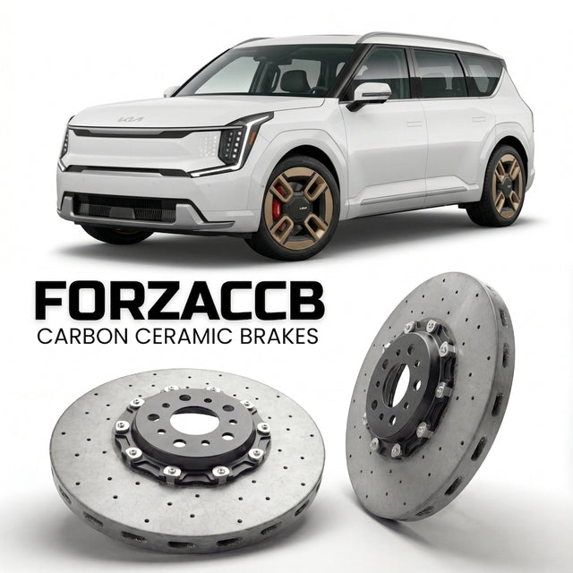 Carbon Ceramic Brake Rotors for Kia EV9 (2023+) | CCB OEM Replacement / Conversion Upgrade Kit