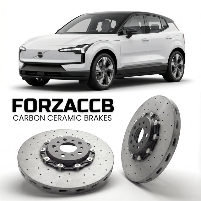 Carbon Ceramic Brake Rotors for Volvo EX30 (2023+) | CCB OEM Replacement / Conversion Upgrade Kit