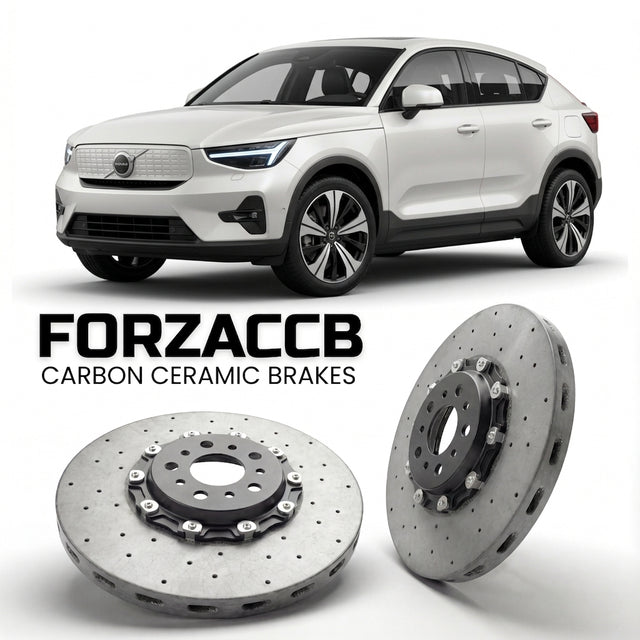 Carbon Ceramic Brake Rotors for Volvo EX40 (2024+) | CCB OEM Replacement / Conversion Upgrade Kit
