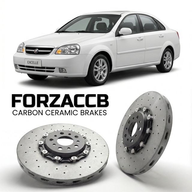 Carbon Ceramic Brake Rotors for Buick Excelle (2005-2007) | CCB OEM Replacement / Conversion Upgrade Kit