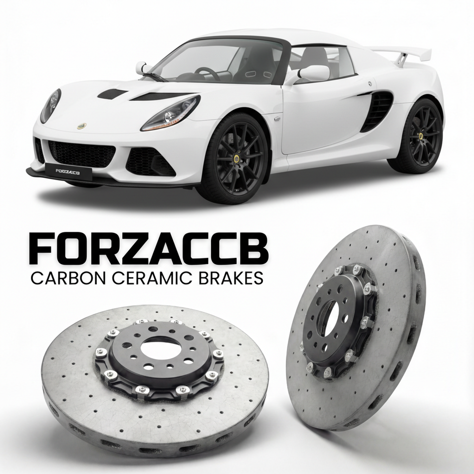 Carbon Ceramic Brake Rotors for Lotus Exige S3 (2012-2021) | CCB OEM Replacement / Conversion Upgrade Kit