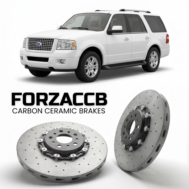 Carbon Ceramic Brake Rotors for Ford Expedition II (2005-2006) | CCB OEM Replacement / Conversion Upgrade Kit