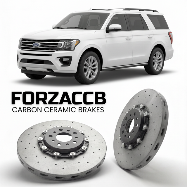 Carbon Ceramic Brake Rotors for Ford Expedition IV (U553 (2017-2021) | CCB OEM Replacement / Conversion Upgrade Kit