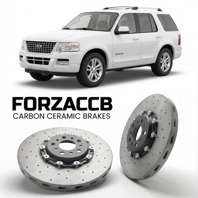 Carbon Ceramic Brake Rotors for Ford Explorer III (2005-2005) | CCB OEM Replacement / Conversion Upgrade Kit
