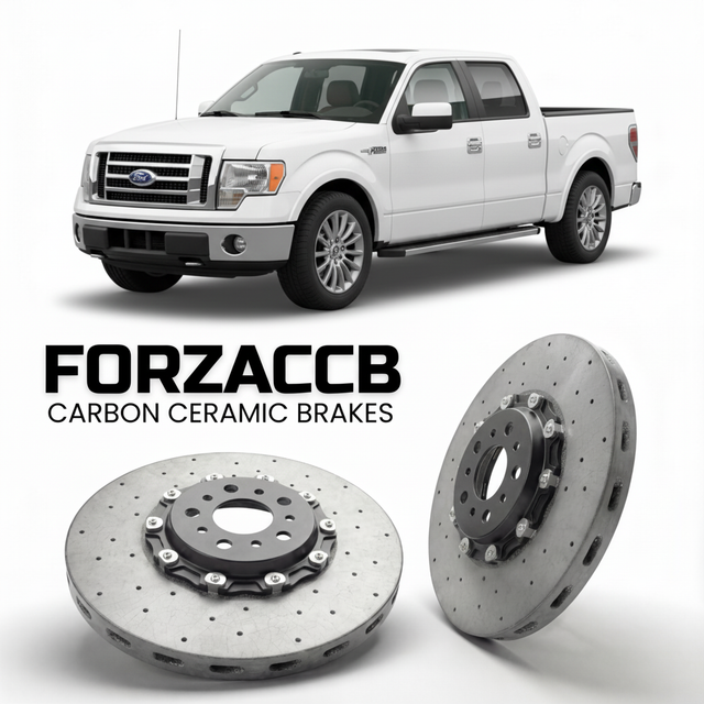 Carbon Ceramic Brake Rotors for Ford F-Series F-100/F-150 Ford F-Series F-150 XI SuperCrew (2005-2008) | CCB OEM Replacement / Conversion Upgrade Kit