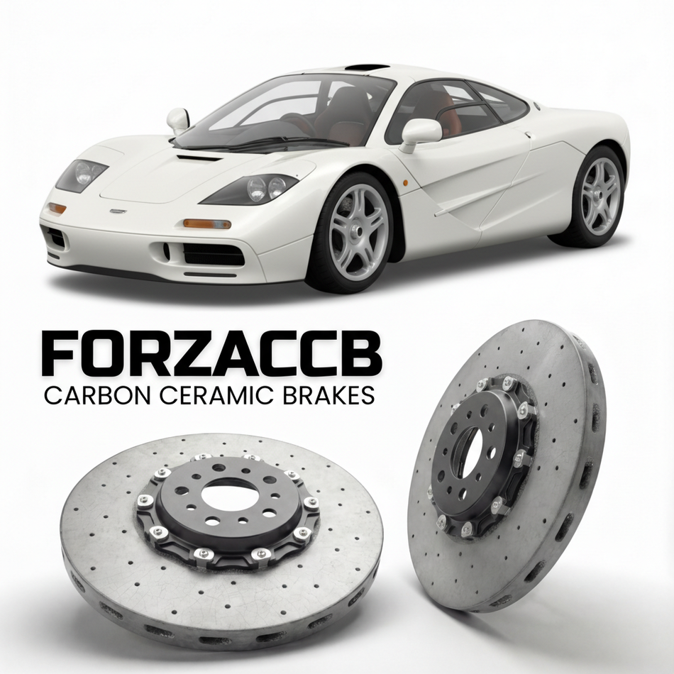 Carbon Ceramic Brake Rotors for McLaren F1 F1 (1992-1998) | CCB OEM Replacement / Conversion Upgrade Kit