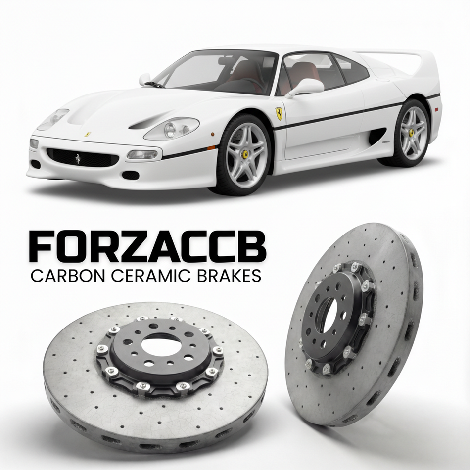 Carbon Ceramic Brake Rotors for Ferrari F50 (1995-1997) | CCB OEM Replacement / Conversion Upgrade Kit