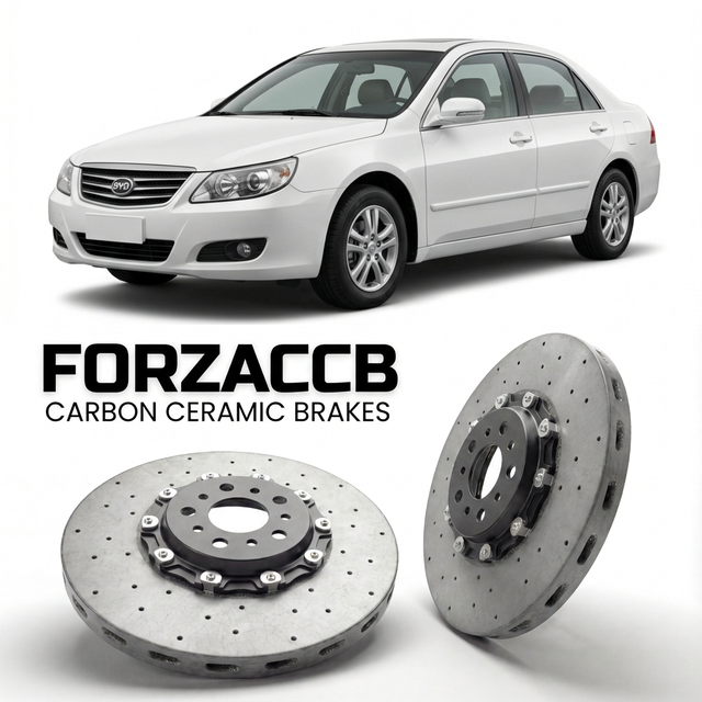 Carbon Ceramic Brake Rotors for BYD F6 (2007-2012) | CCB OEM Replacement / Conversion Upgrade Kit