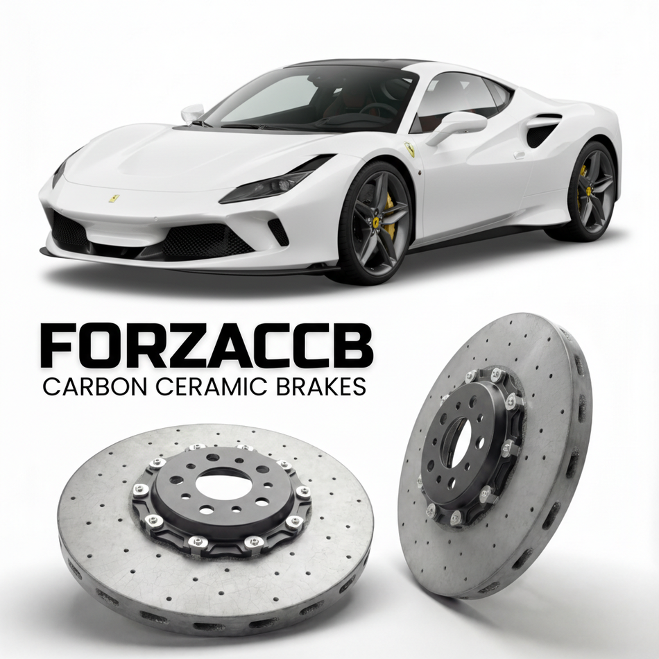 Carbon Ceramic Brake Rotors for Ferrari F80 (2024+) | CCB OEM Replacement / Conversion Upgrade Kit