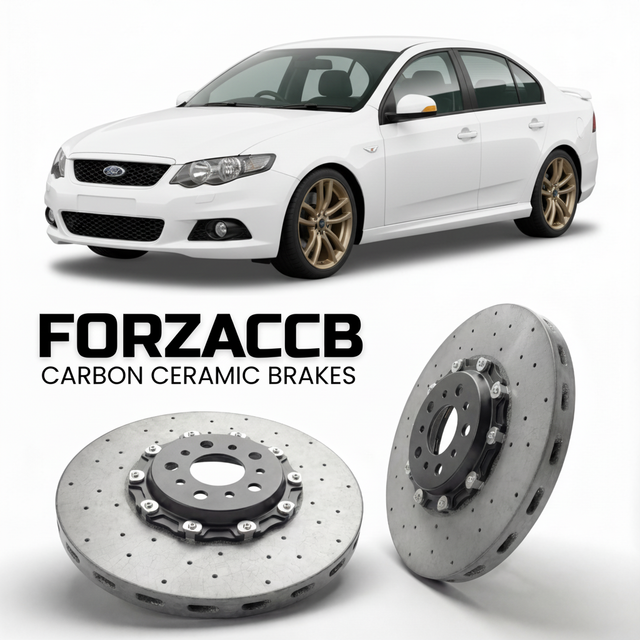 Carbon Ceramic Brake Rotors for Ford Falcon FG (2008-2011) | CCB OEM Replacement / Conversion Upgrade Kit
