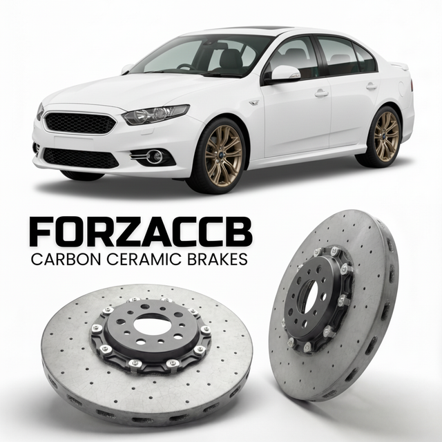 Carbon Ceramic Brake Rotors for Ford Falcon FG X (2014-2016) | CCB OEM Replacement / Conversion Upgrade Kit