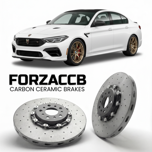Carbon Ceramic Brake Rotors for Abarth Fastback (2023+) | CCB OEM Replacement / Conversion Upgrade Kit
