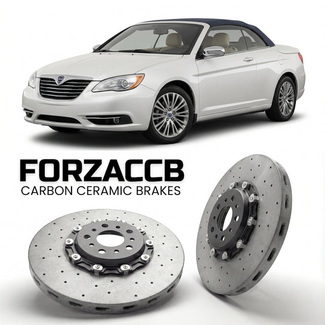 Carbon Ceramic Brake Rotors for Lancia Flavia JS (2012-2014) | CCB OEM Replacement / Conversion Upgrade Kit
