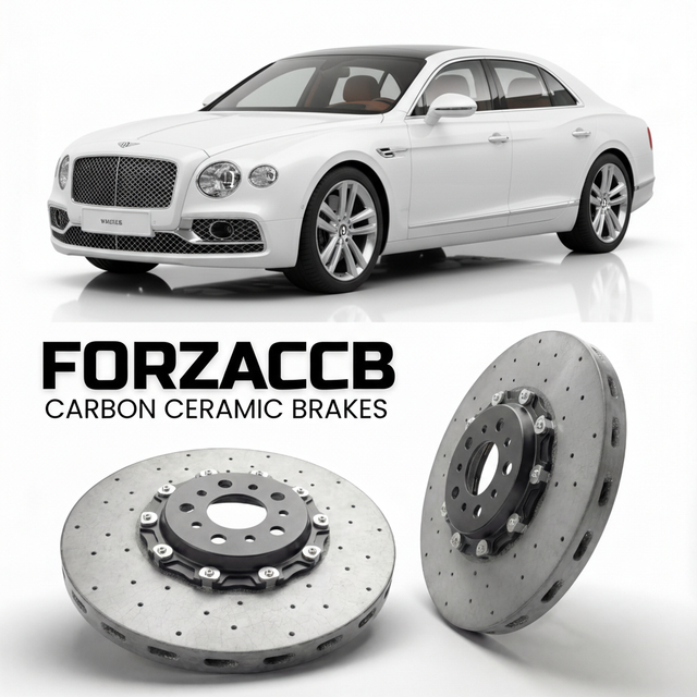 Carbon Ceramic Brake Rotors for Bentley Flying Spur II (facelift 2015 (2015-2019) | CCB OEM Replacement / Conversion Upgrade Kit
