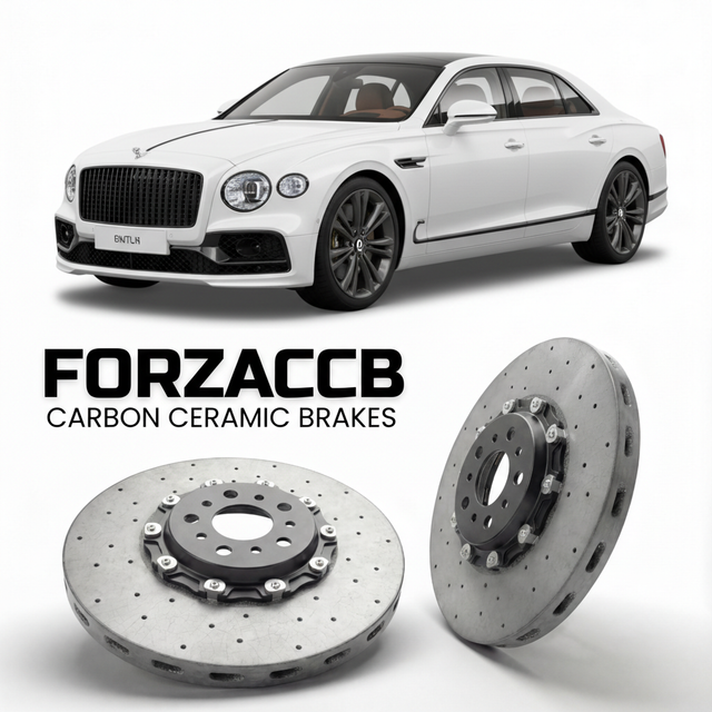 Carbon Ceramic Brake Rotors for Bentley Flying Spur IV (2024+) | CCB OEM Replacement / Conversion Upgrade Kit