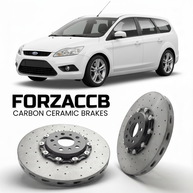 Carbon Ceramic Brake Rotors for Ford Focus Turnier II (2005-2010) | CCB OEM Replacement / Conversion Upgrade Kit