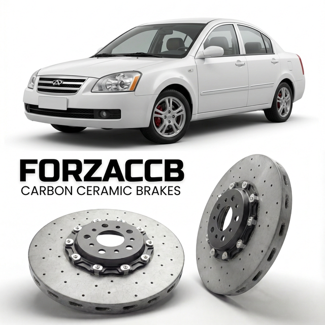Carbon Ceramic Brake Rotors for Chery Fora A21 (2006-2010) | CCB OEM Replacement / Conversion Upgrade Kit