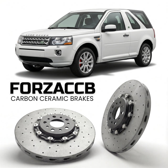 Carbon Ceramic Brake Rotors for Land Rover Freelander I Hard Top (2005-2006) | CCB OEM Replacement / Conversion Upgrade Kit