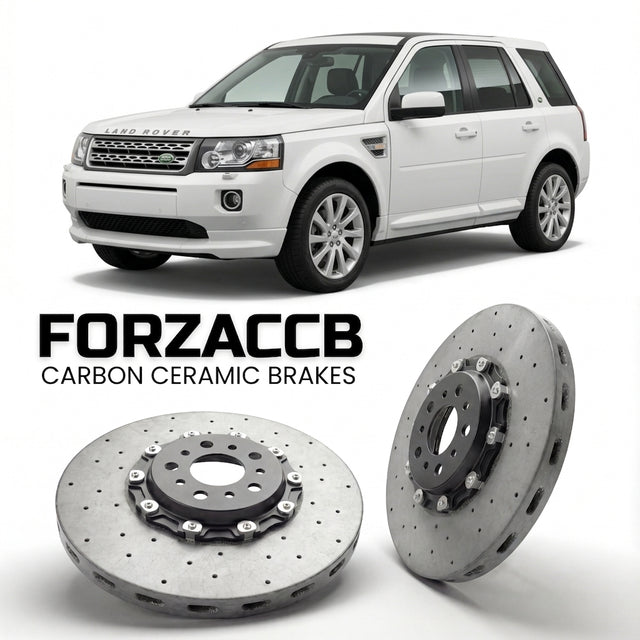 Carbon Ceramic Brake Rotors for Land Rover Freelander I Soft Top (2005-2006) | CCB OEM Replacement / Conversion Upgrade Kit