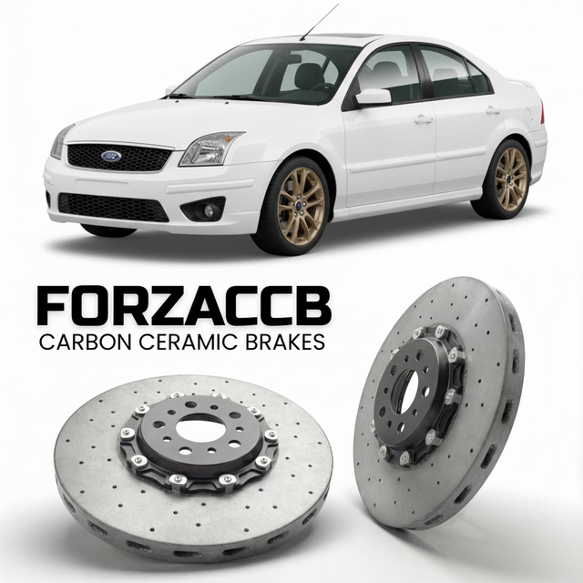 Carbon Ceramic Brake Rotors for Ford Fusion I (2005-2005) | CCB OEM Replacement / Conversion Upgrade Kit