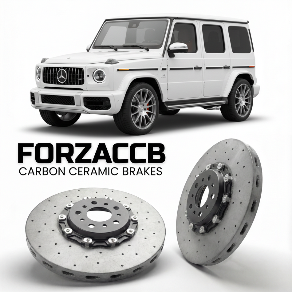 Carbon Ceramic Brake Rotors for Mercedes-Benz G 63 AMG W463A (2019-) | CCB OEM Replacement / Conversion Upgrade Kit